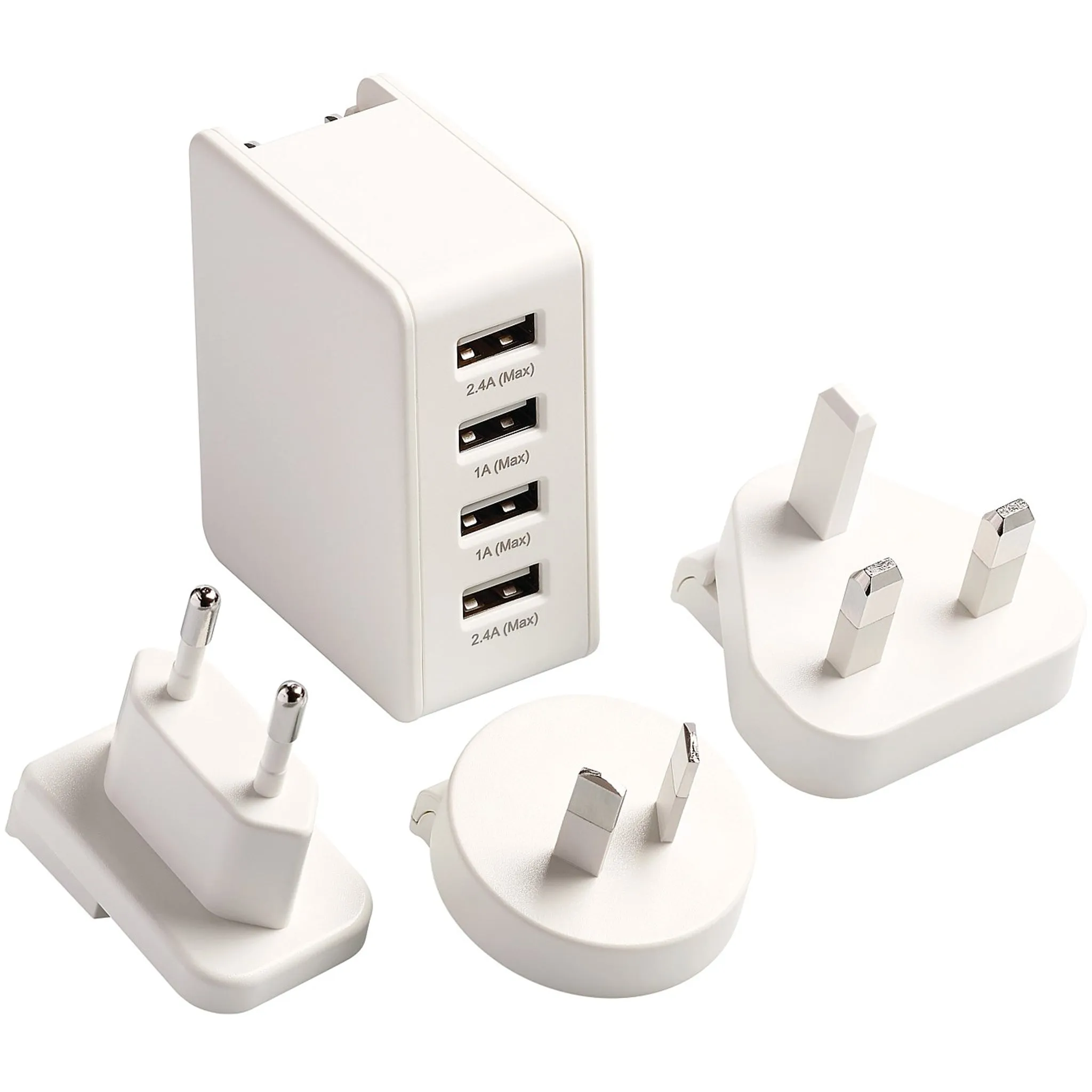 4 Port USB Worldwide Power Adaptor