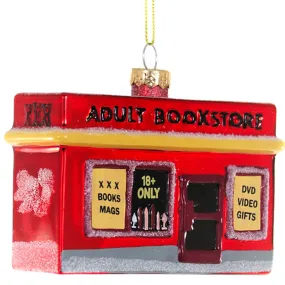 Adult Bookstore Ornament