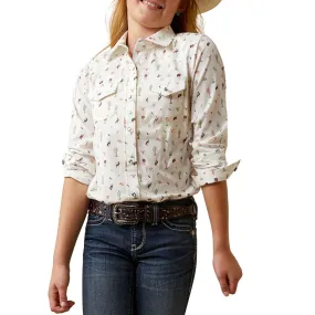 Ariat Girls' Santa Fe Snap Shirt