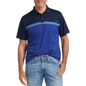 Ariat Men's Colour Block Fitted Polo