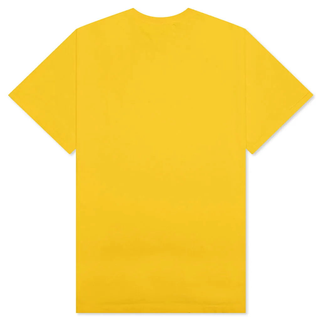 Awake Chrome Logo Tee - Yellow