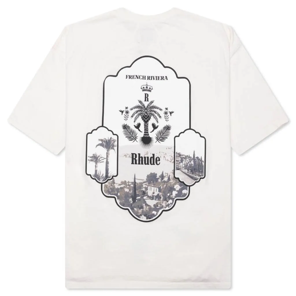 Azur Mirror Tee - Vintage White