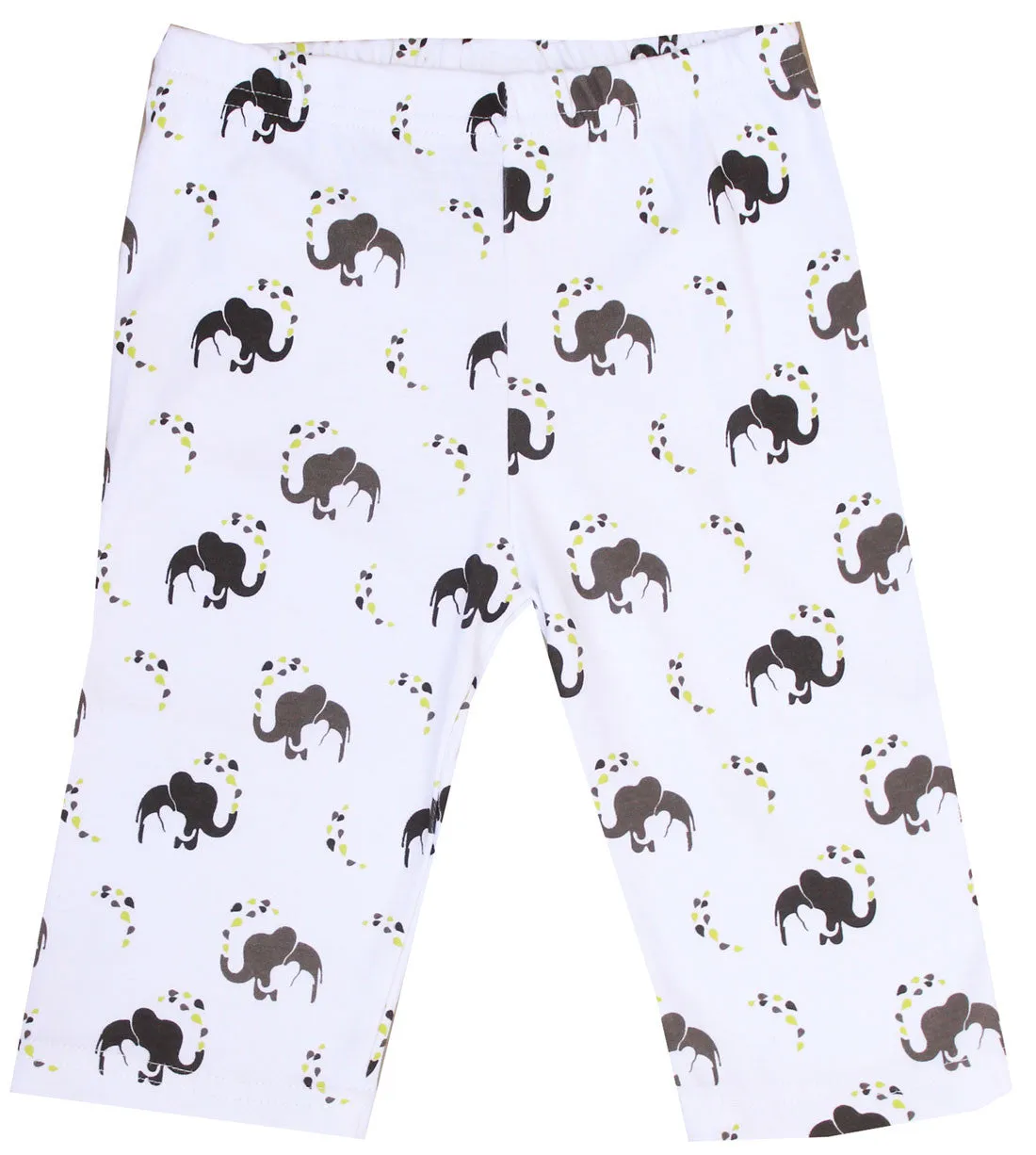 Baby Pants GOTS Certified Organic Cotton Clothing  (Elephant, 6-12m)