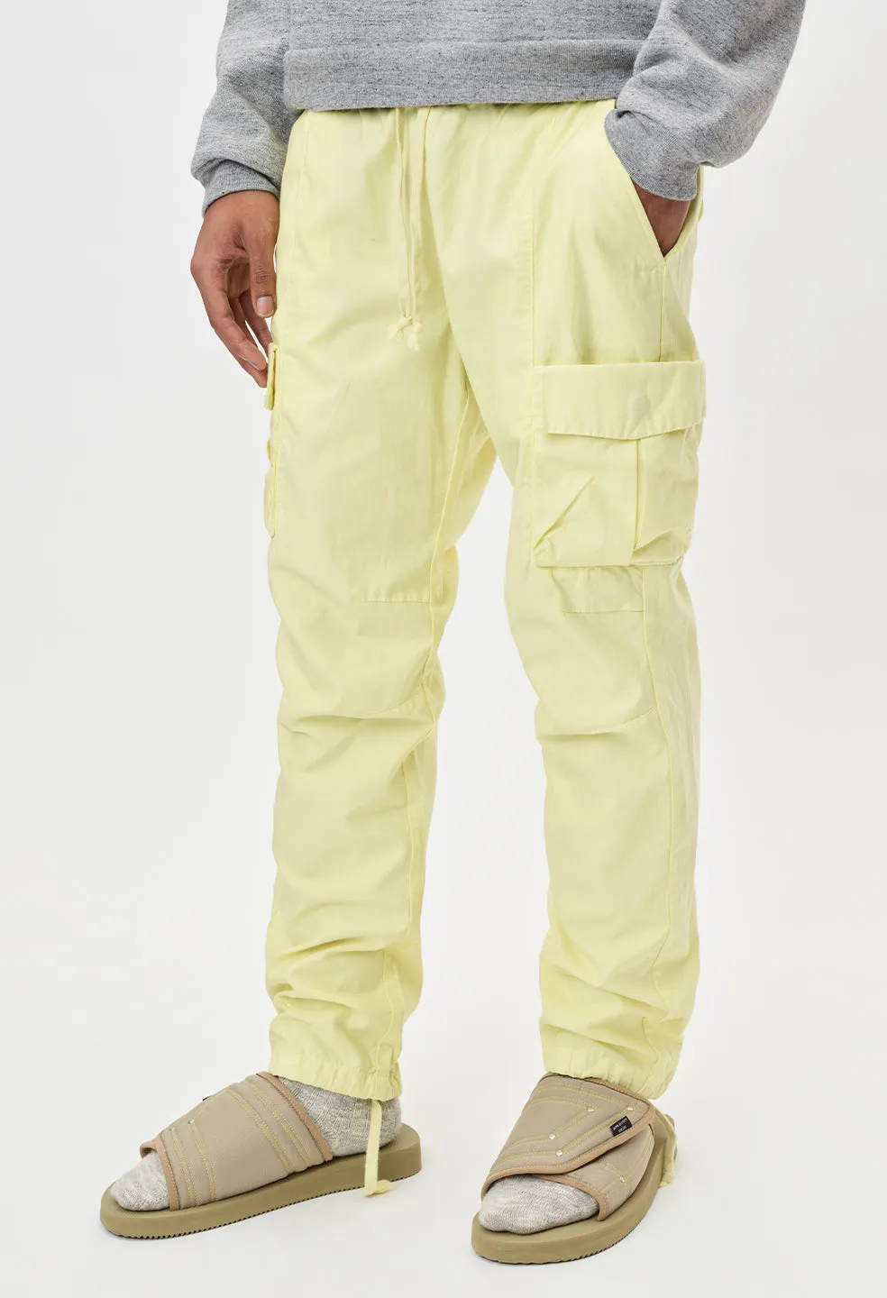 Back Sateen Cargo Pants / Toxic