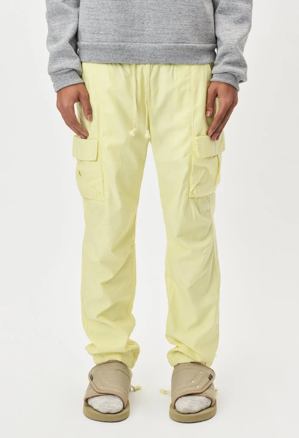 Back Sateen Cargo Pants / Toxic