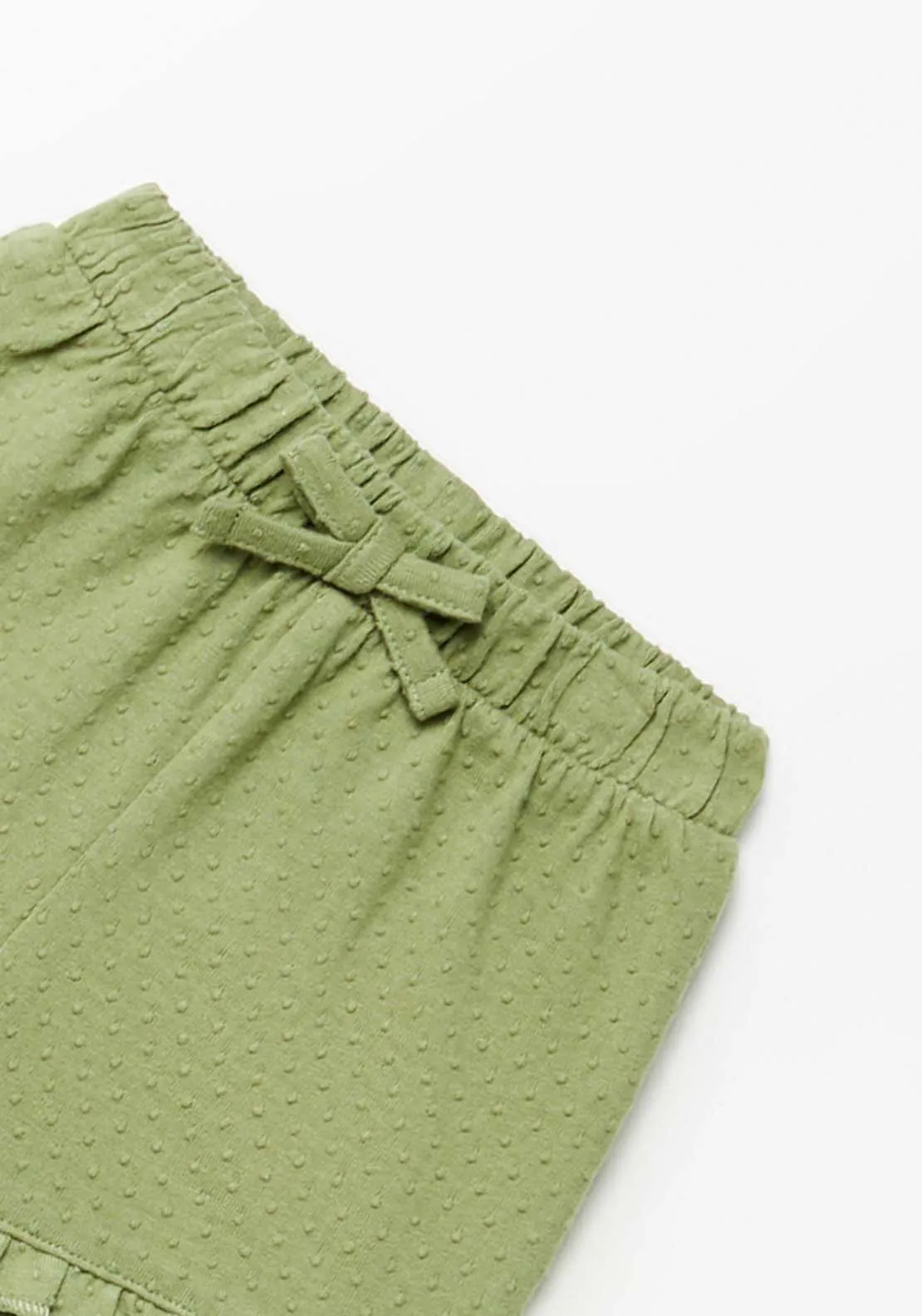 Basic Ruffle Shorts - Green