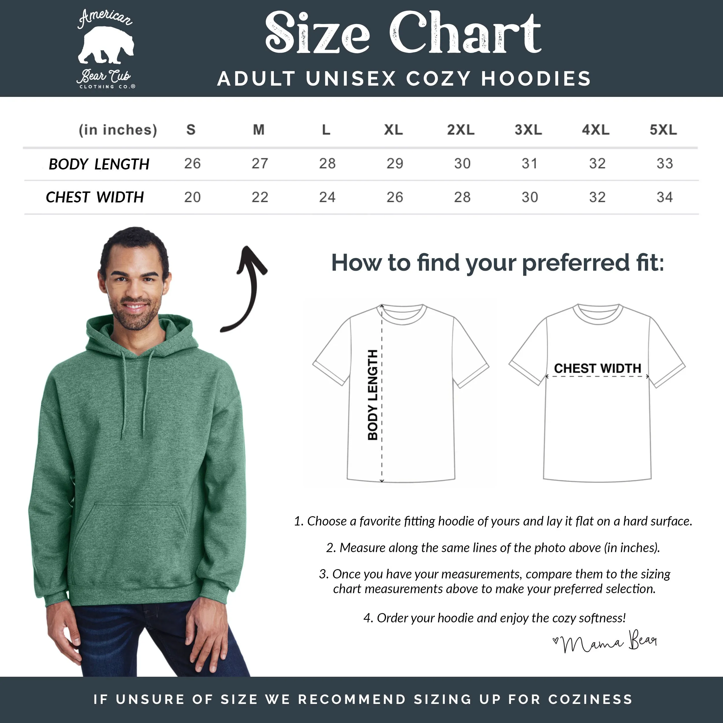 Bear Mountain Adult Hoodies