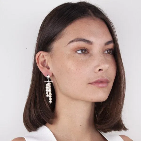 Bianc Depth Pearl Earrings