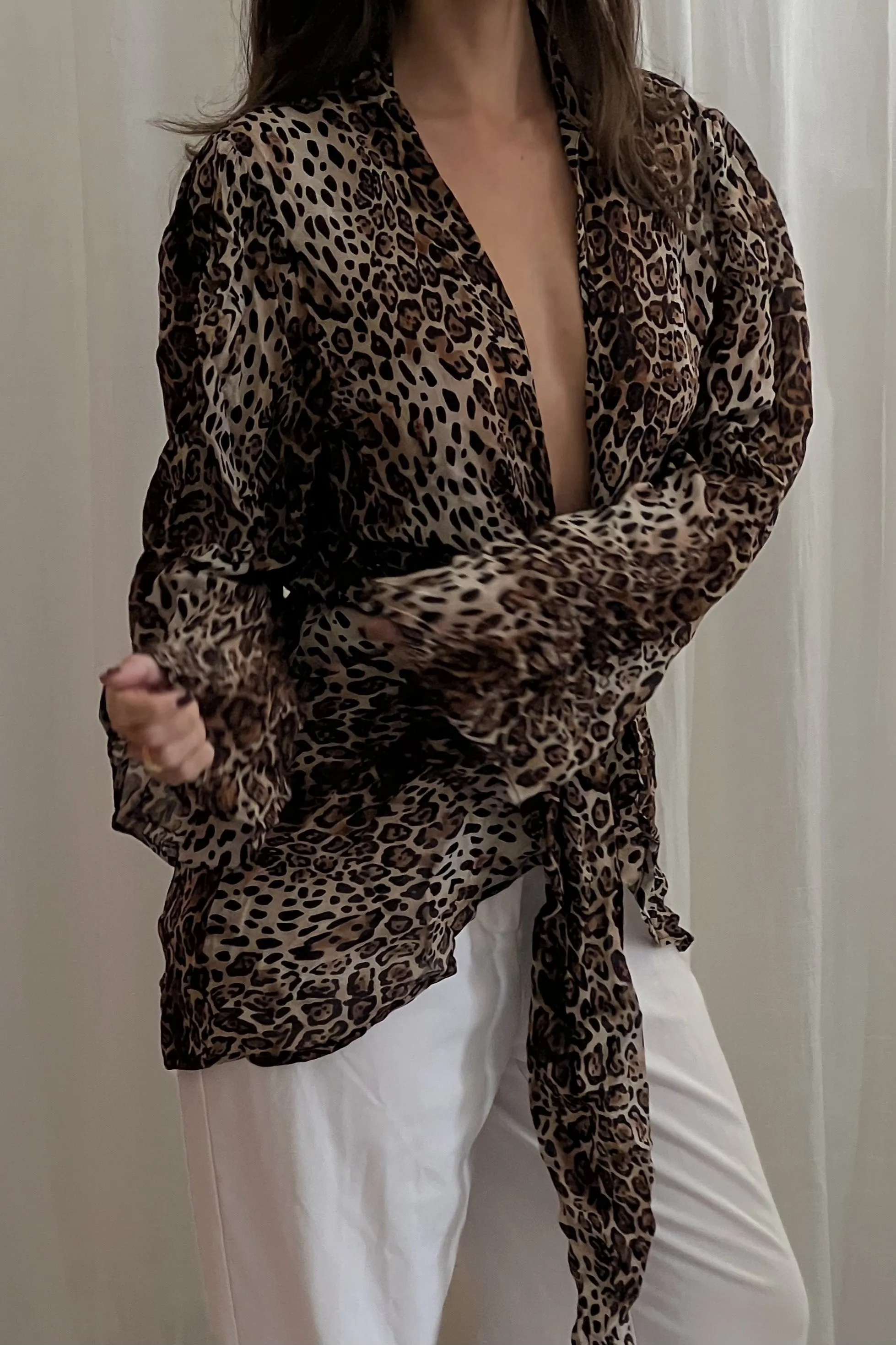 BLUSA PADRÃO LEOPARDO