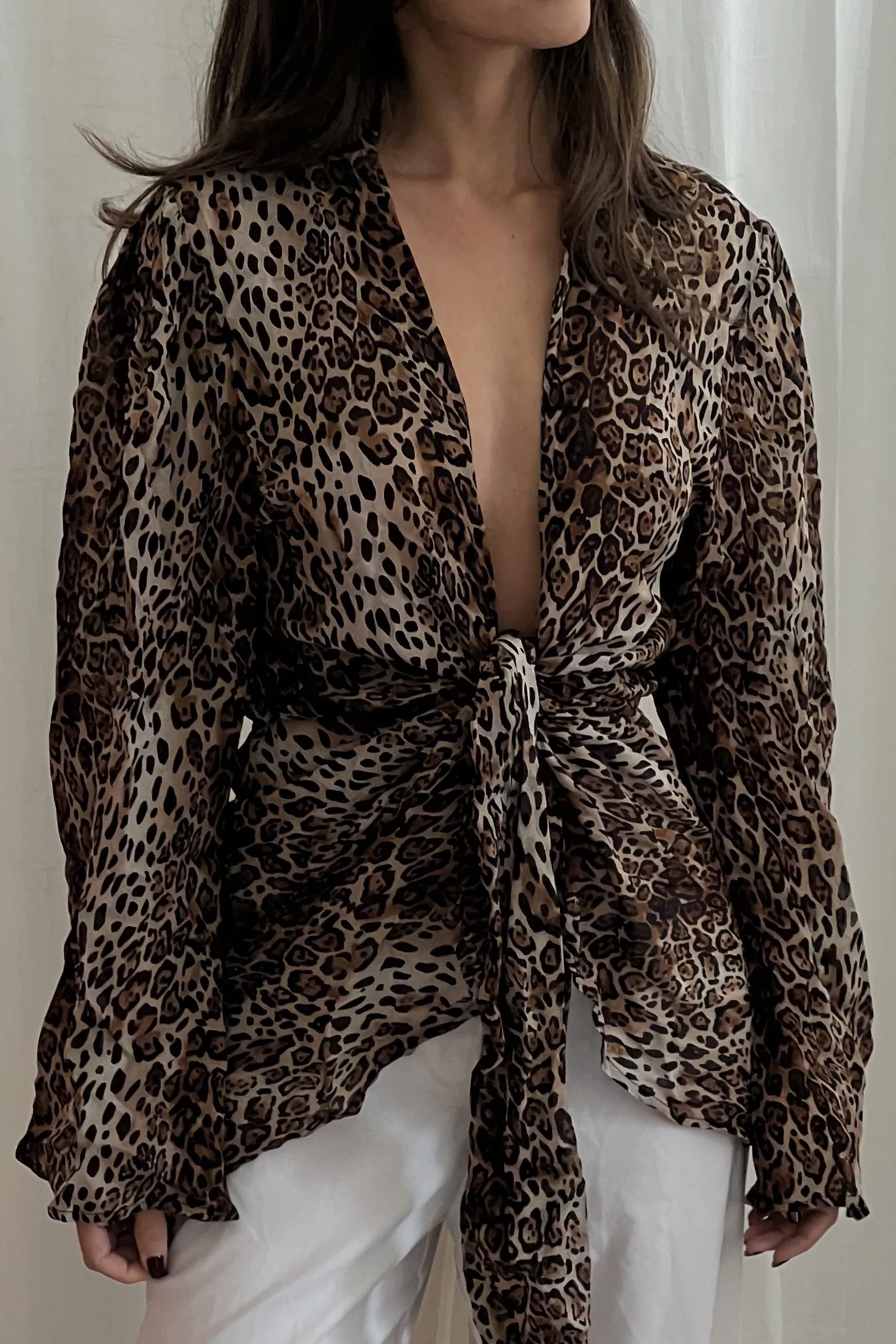 BLUSA PADRÃO LEOPARDO