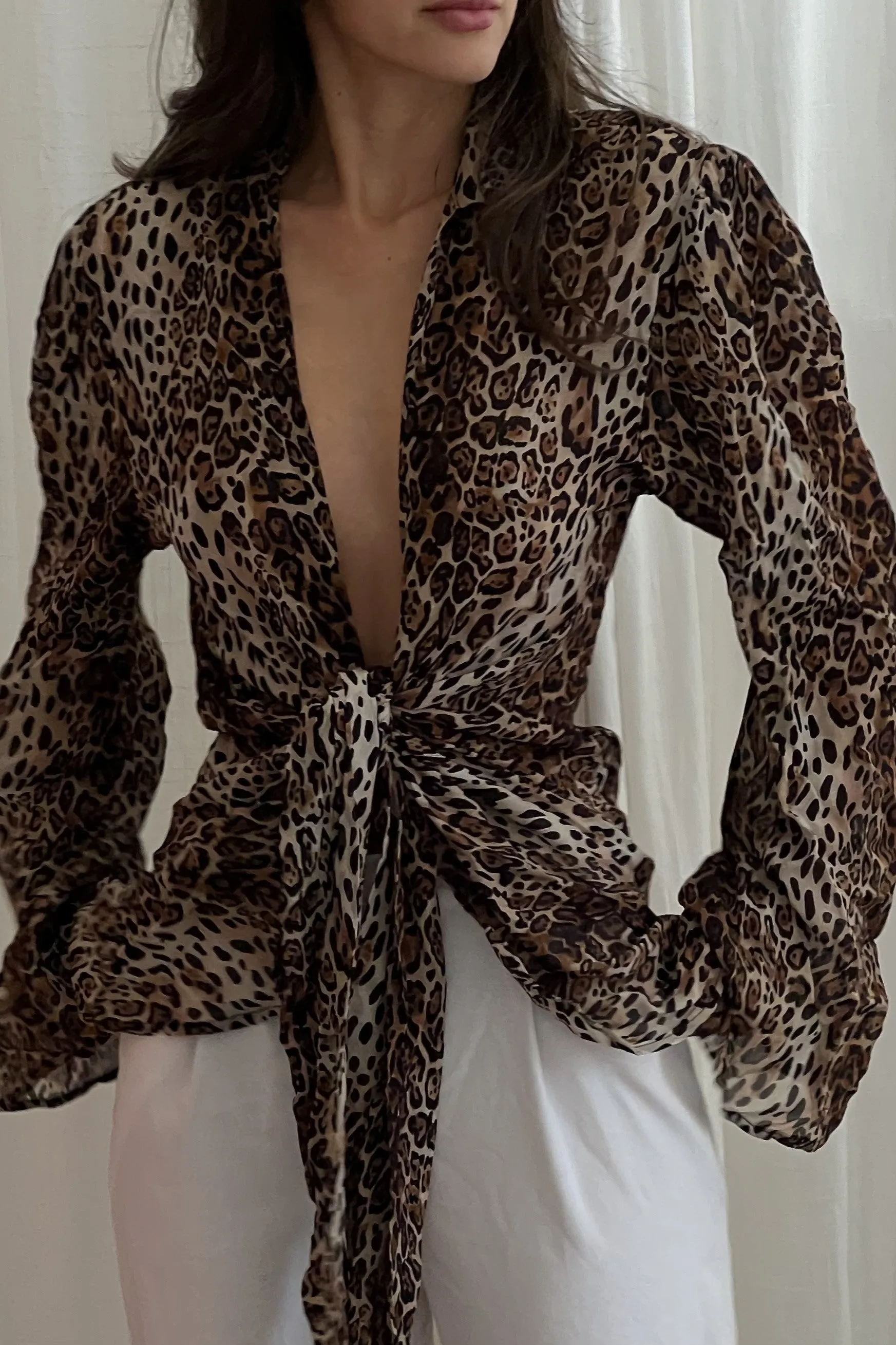 BLUSA PADRÃO LEOPARDO