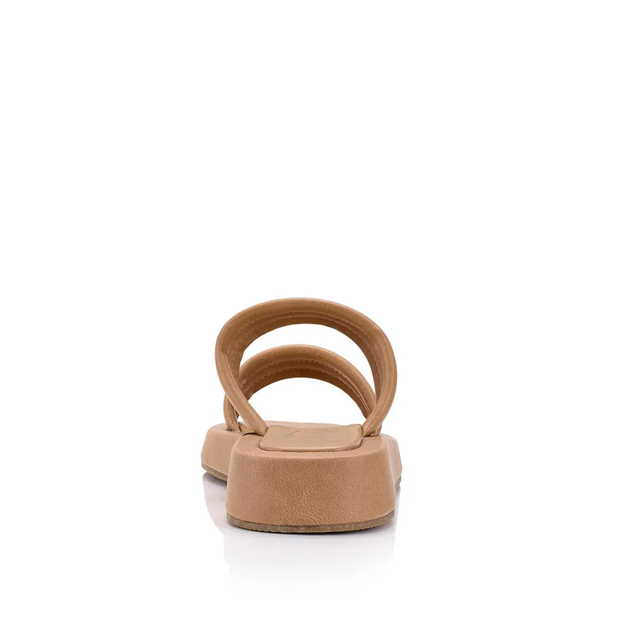 Boss Flatform Slides - Caramel