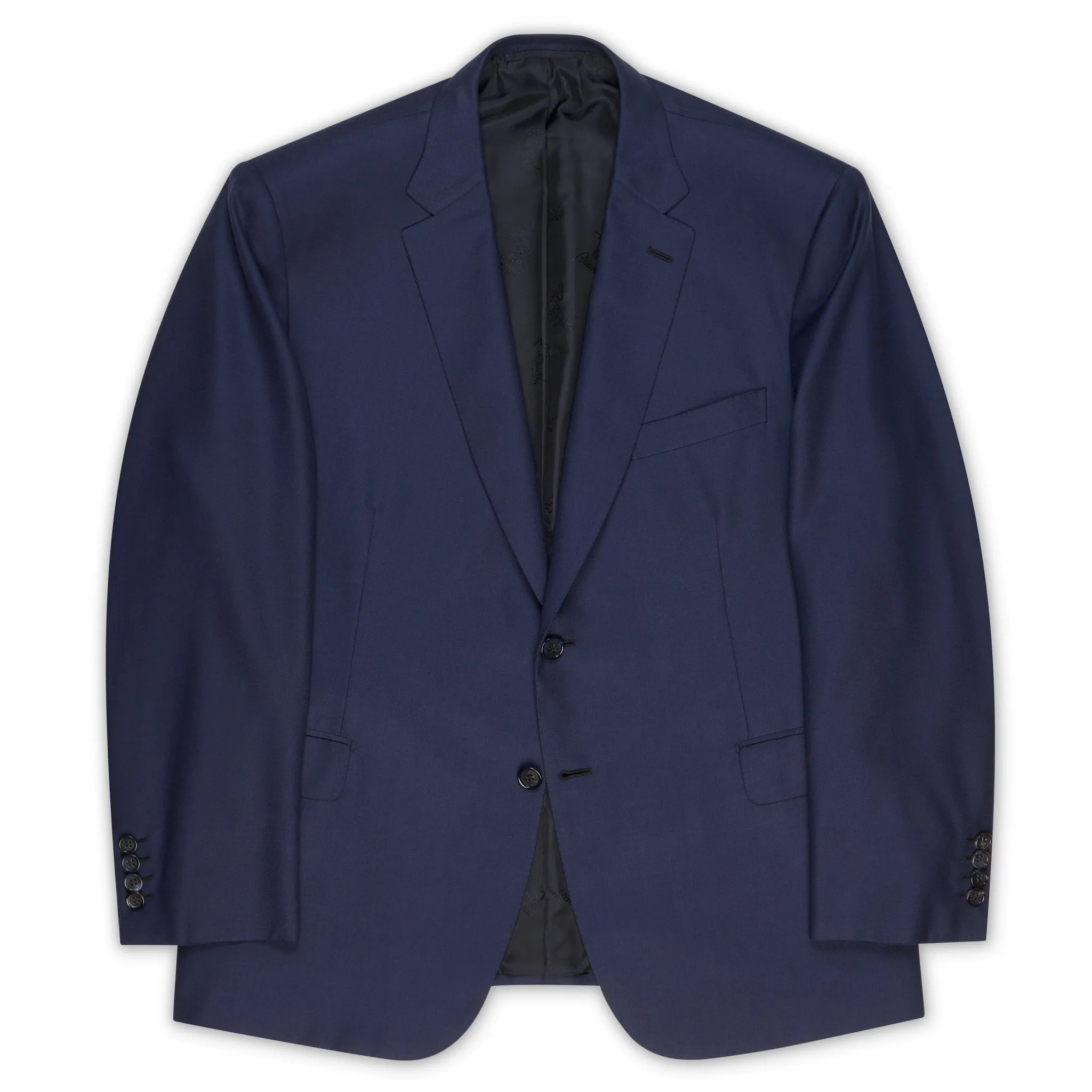 BRIONI "BRUNICO" Handmade Navy Blue Super 150's Jacket Blazer EU 62 NEW US 52