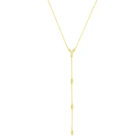 CHIARA LARIAT GOLD