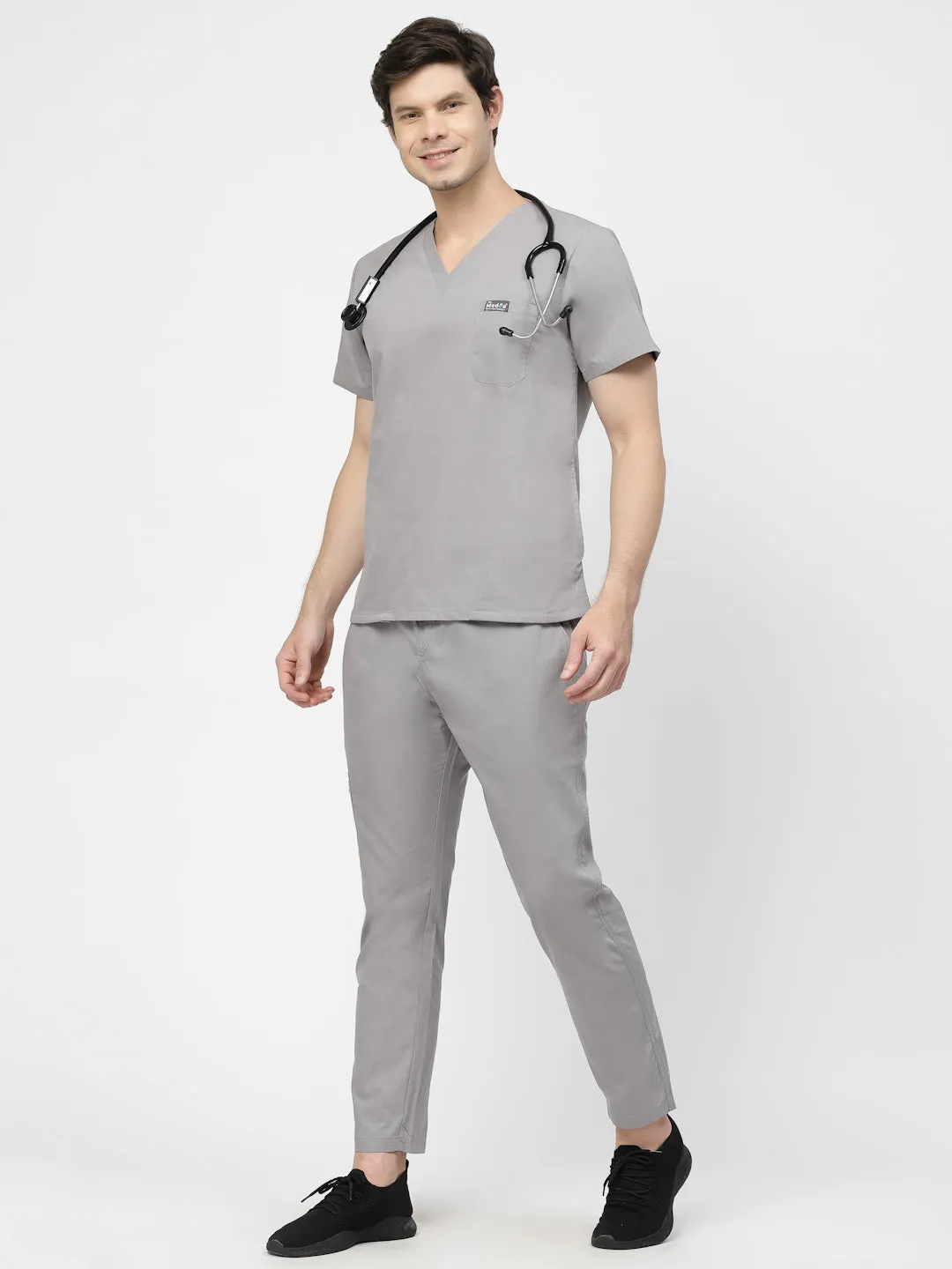 Classic Straight Pant Scrub - (Graphite) (Men's)