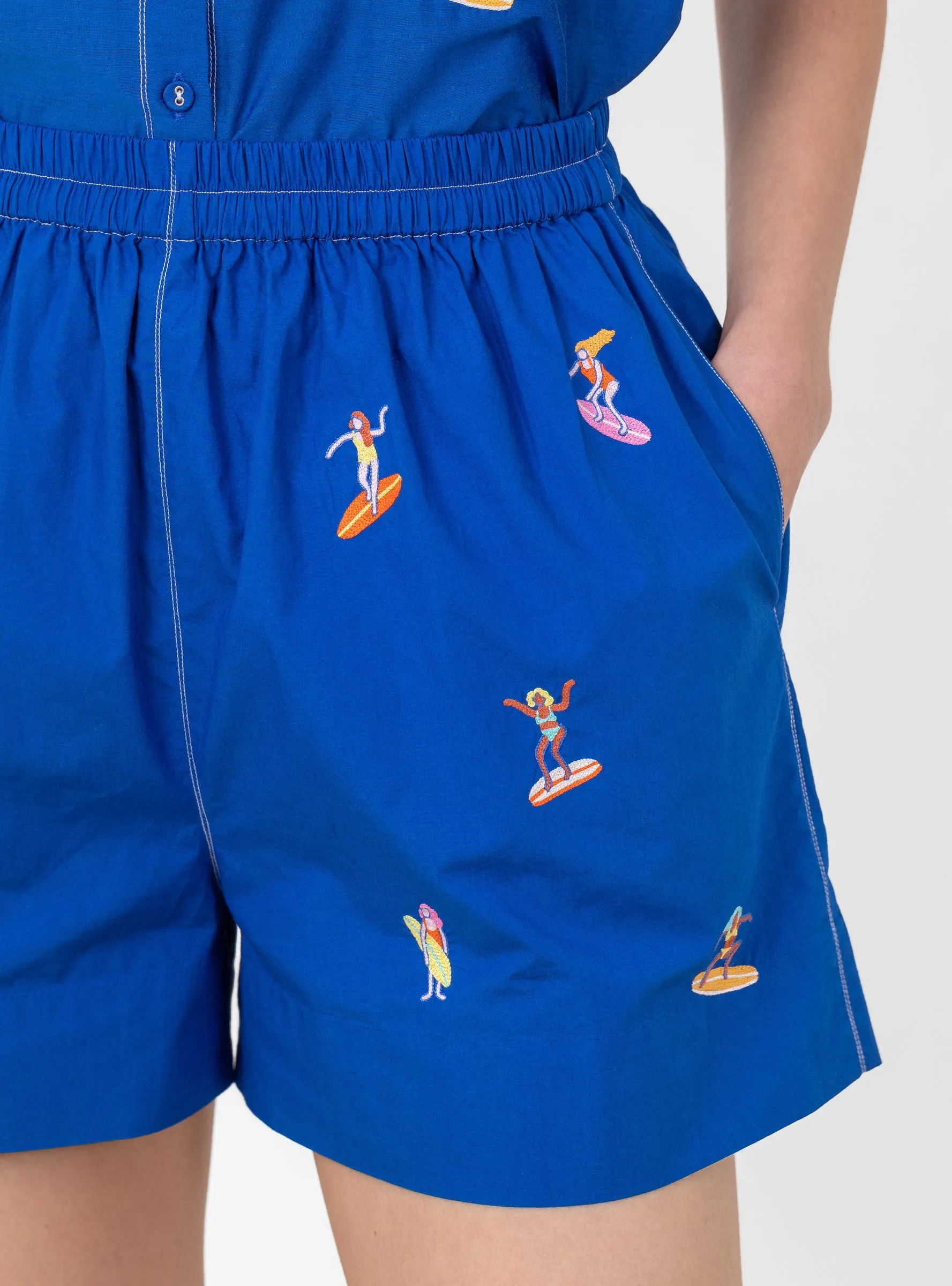 Colbie Surfing Shorts Cobalt