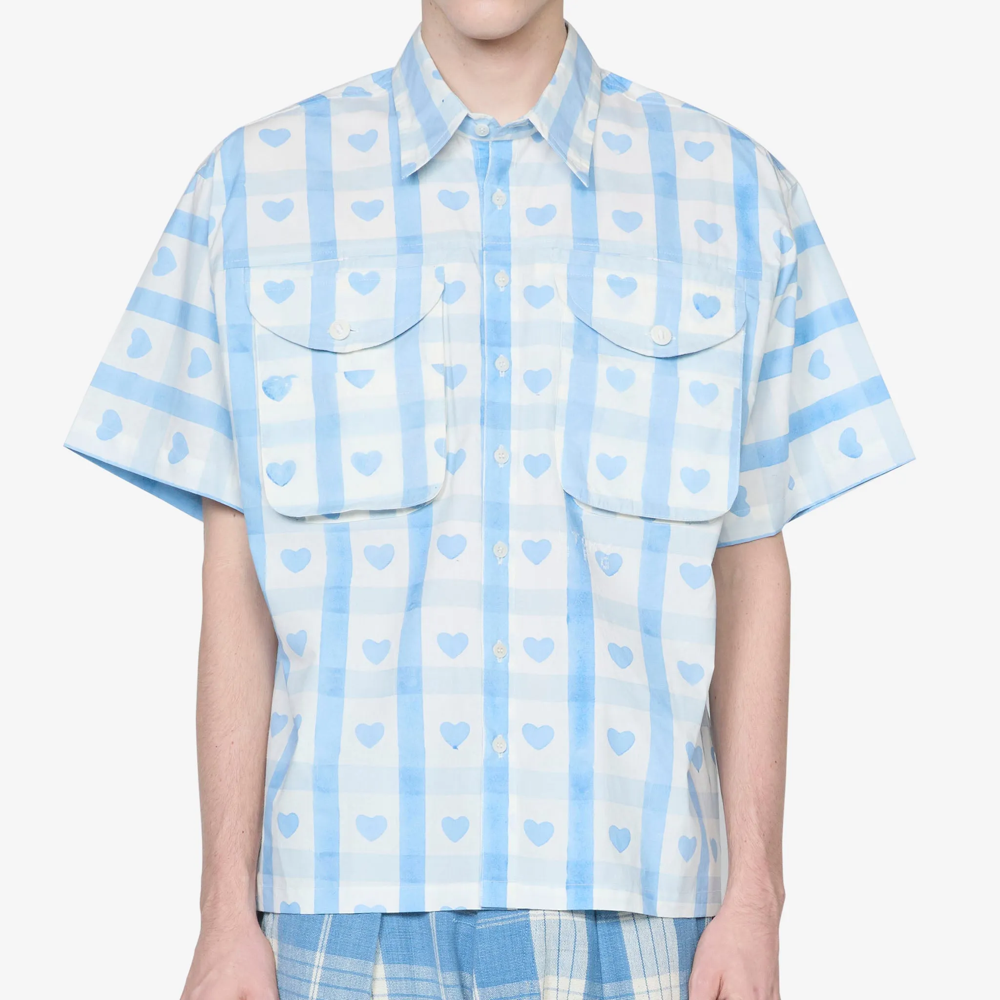 Conch Shirt Blue Heart