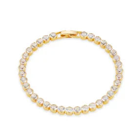 Crystal Round Tennis Bracelet