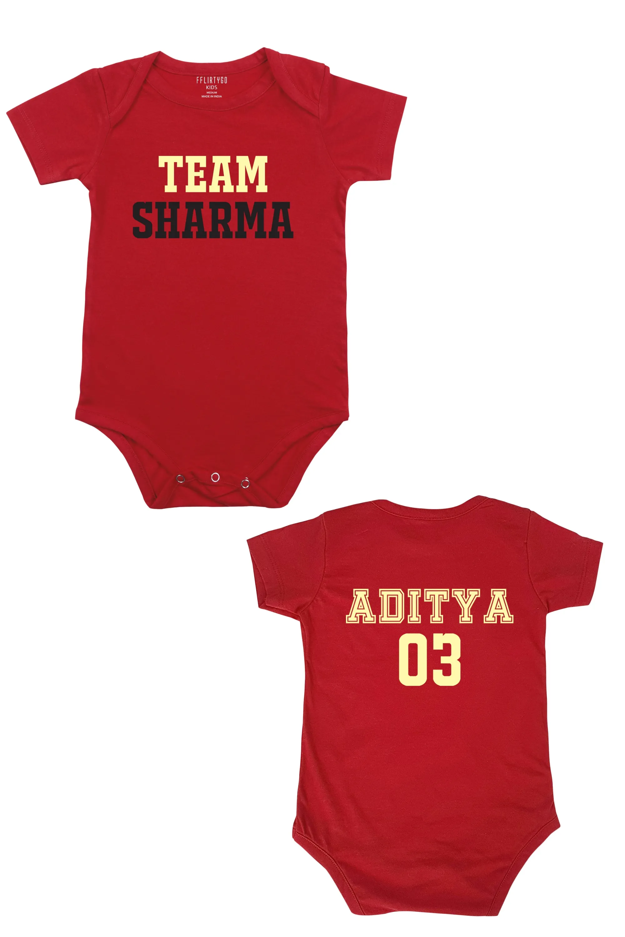 Custom Team Baby Romper | Onesies