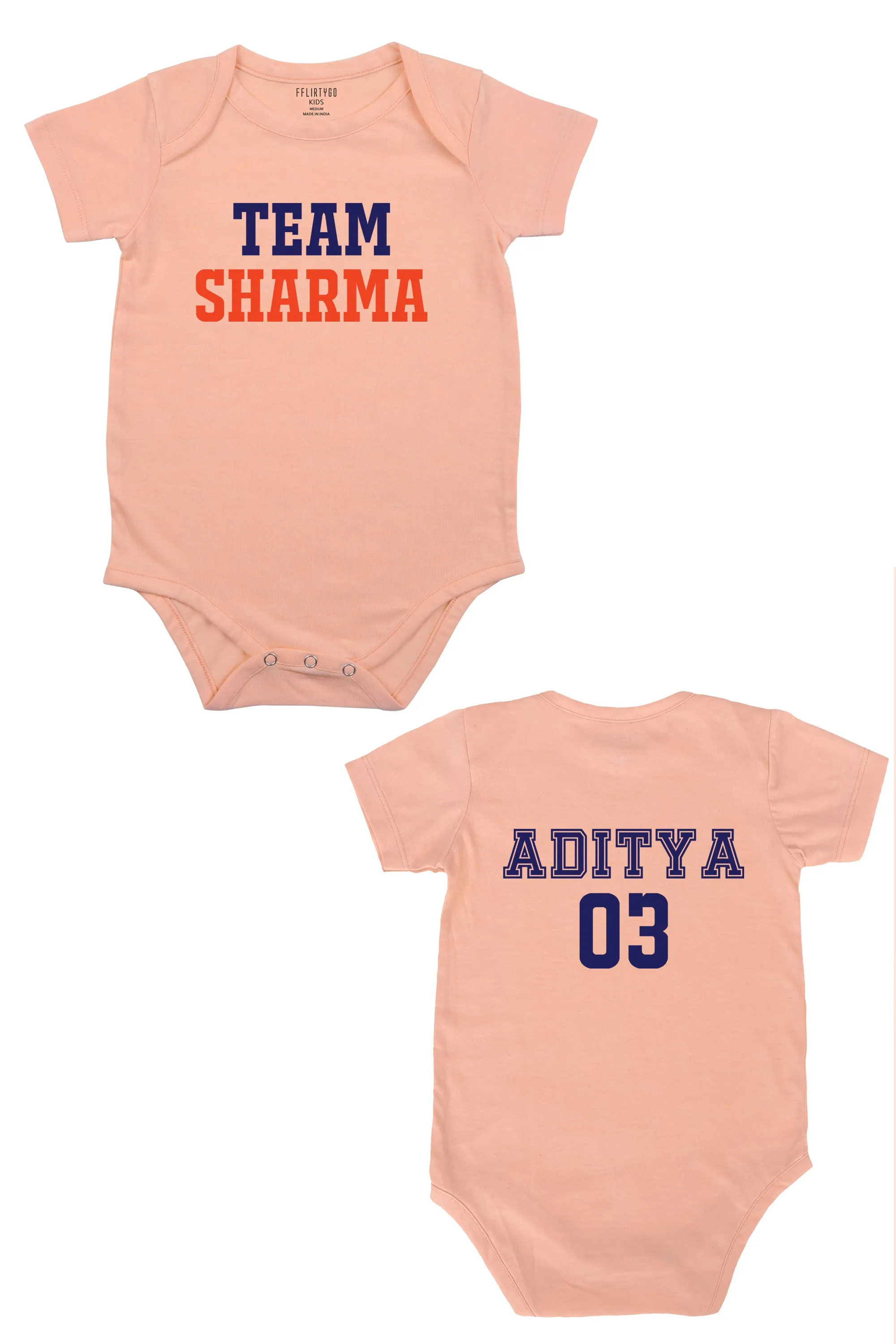 Custom Team Baby Romper | Onesies