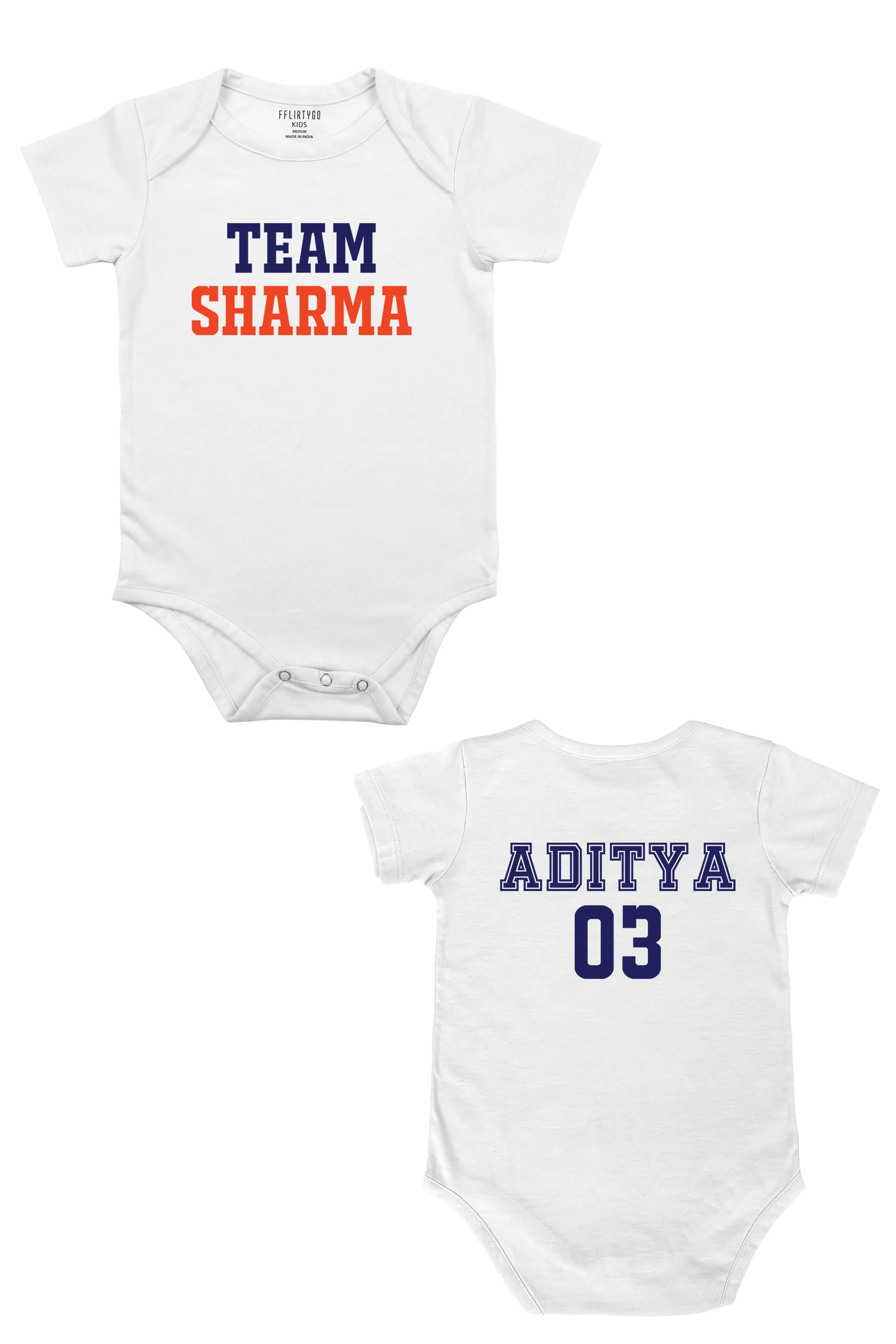 Custom Team Baby Romper | Onesies