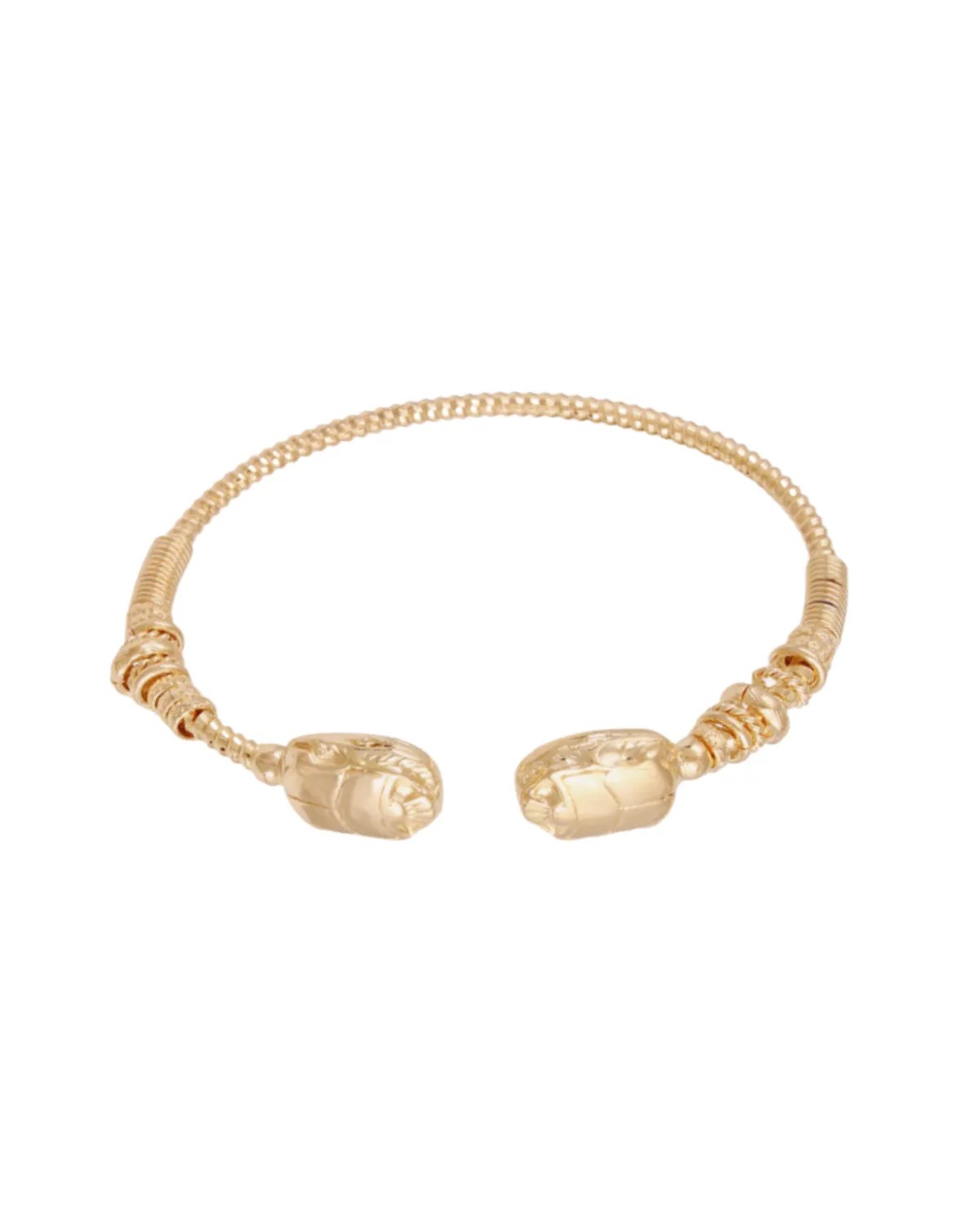 Duality Large  Scaramouche Twist Bracelet (Gold)