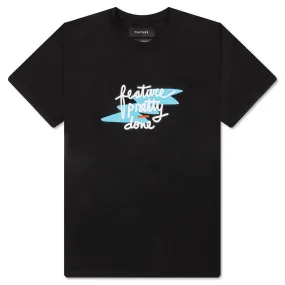 Feature x Pretty Done Splash Tee - Black