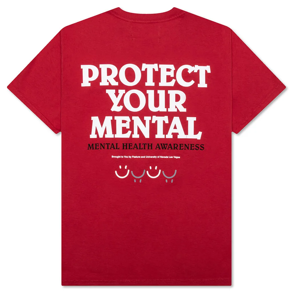 Feature x UNLV Protect Your Rebel Tee - Scarlet