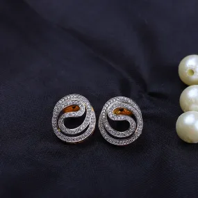 Fine Golden Earrings Made of G.Silver.