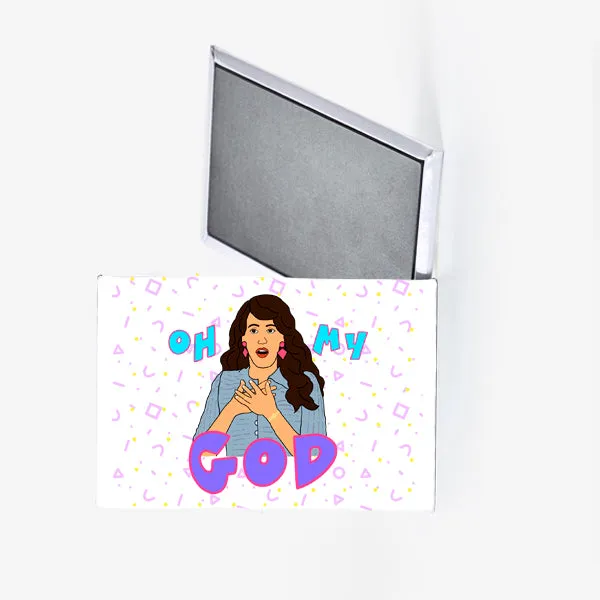 Friends Janice Oh My God Fridge Magnet