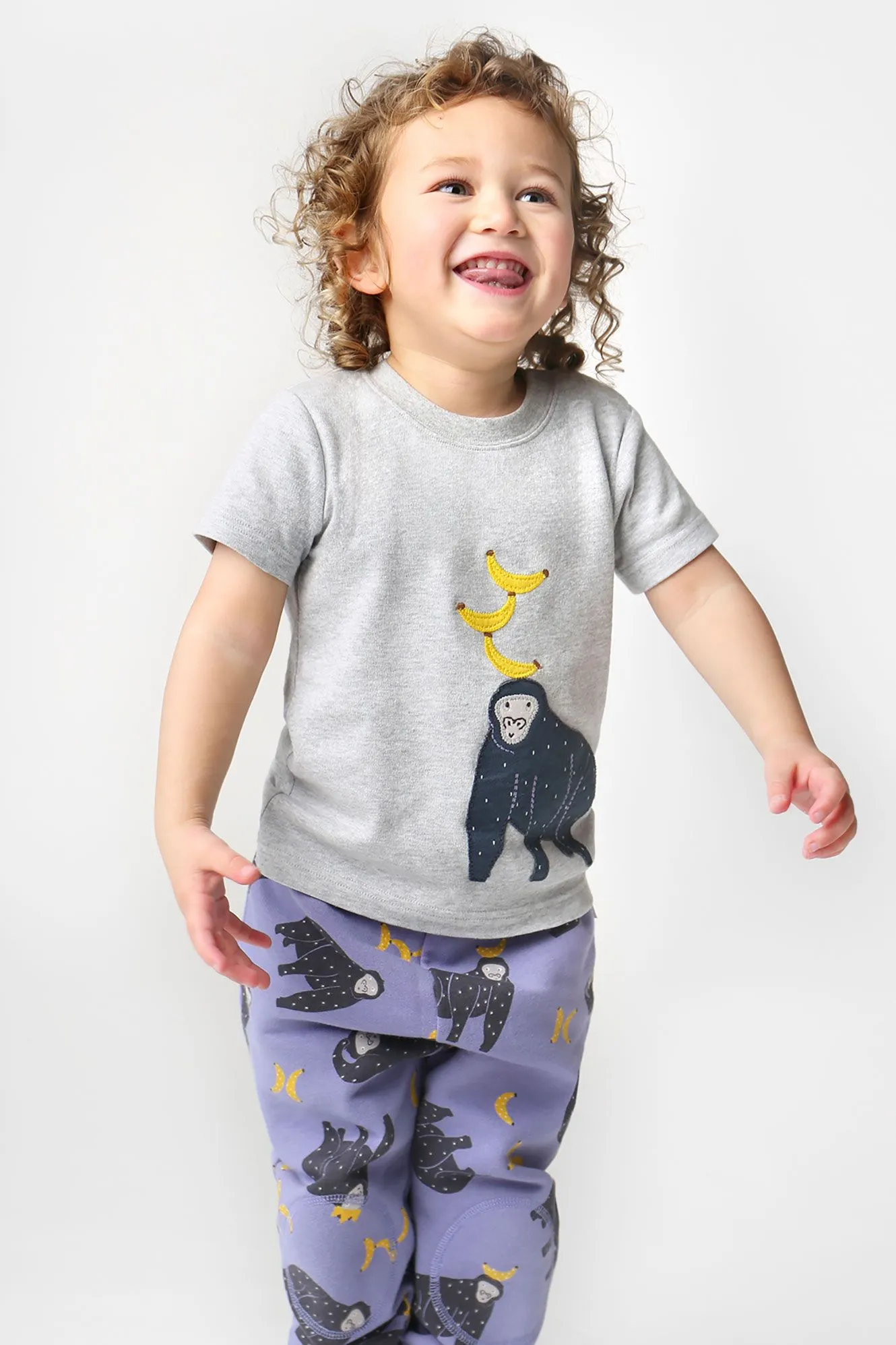 Frugi Monkeying Around Switch Snuggle Crawlers