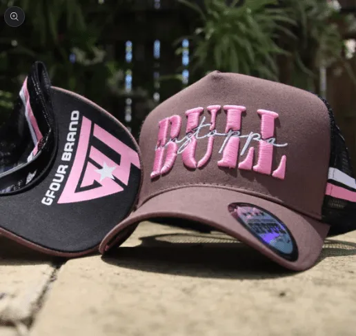 G Four Cap Unstoppa Bull Grullo Pink