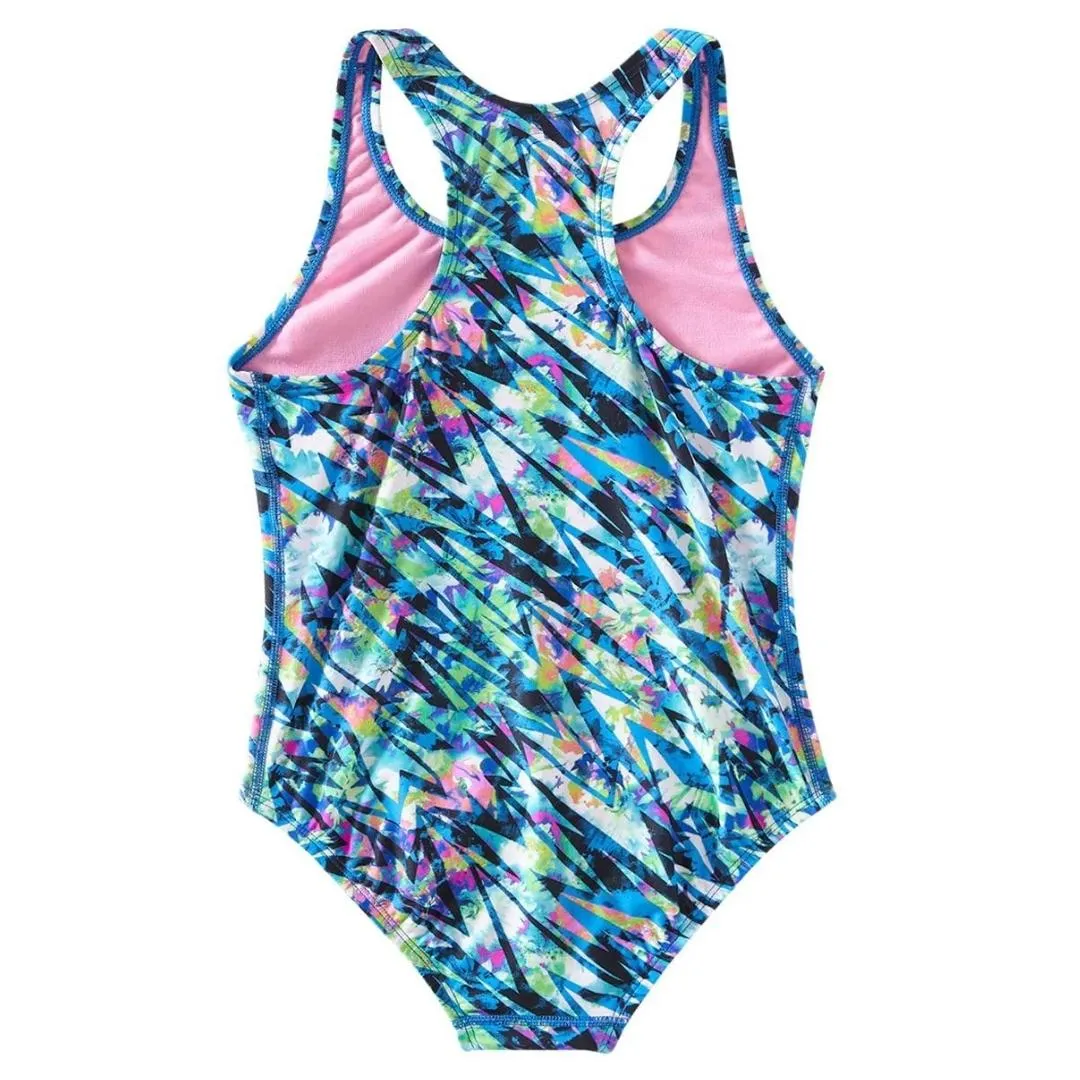 Girls' TYR Durafast Elite® Bolt Ella Maxfit Swimsuit