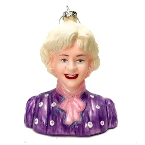 Golden Gal Rose / Betty White Bust Ornament