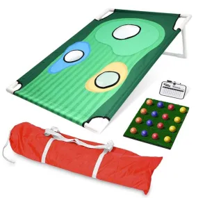 Golf Cornhole Game W/ Golf Wedge Bundle- Golf Cornhole Set