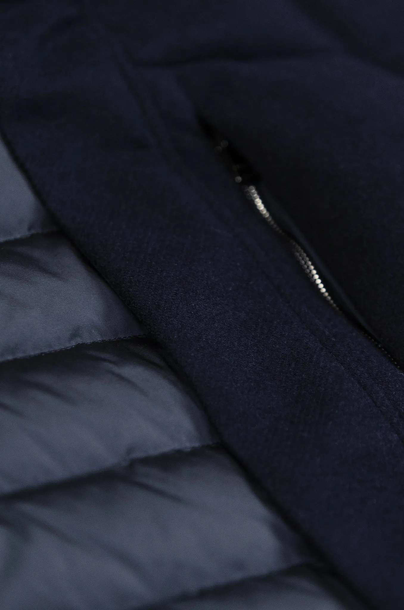 Hereve winter hybrid down ski jacket (dark blue)