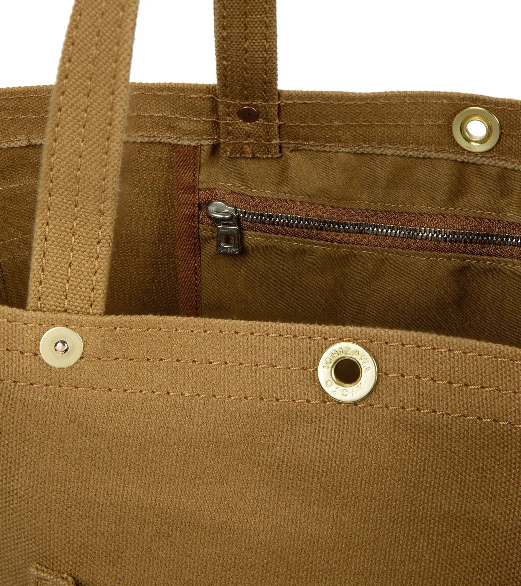 Ichizawa Hanpu for Trunk Linen Tool Bag: Gold