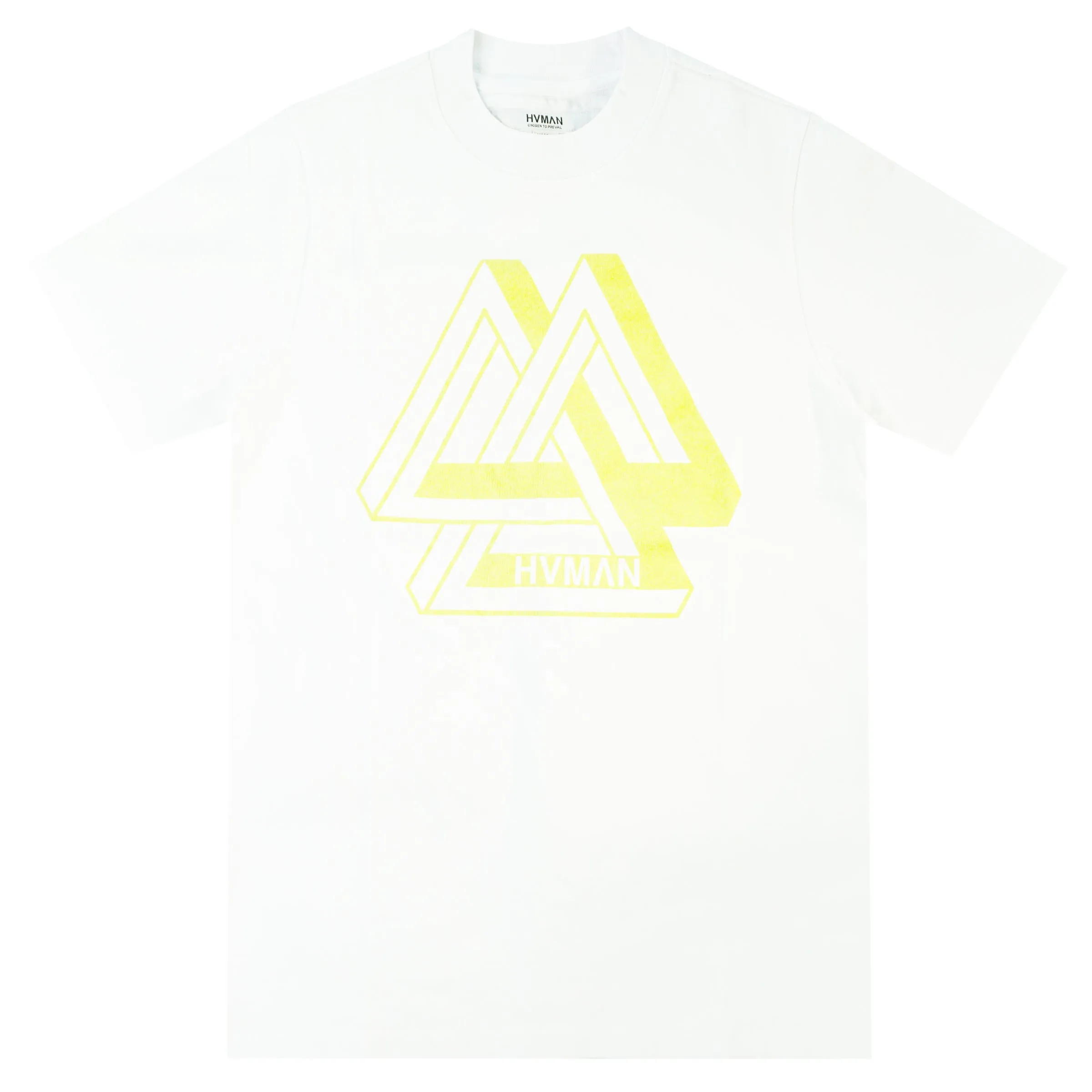 Infinity Triangle Tee (White) /D16