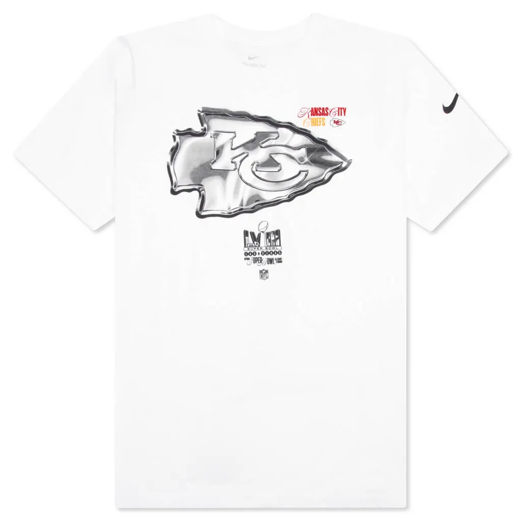 Kansas City Chiefs Super Bowl LVIII Tee - White