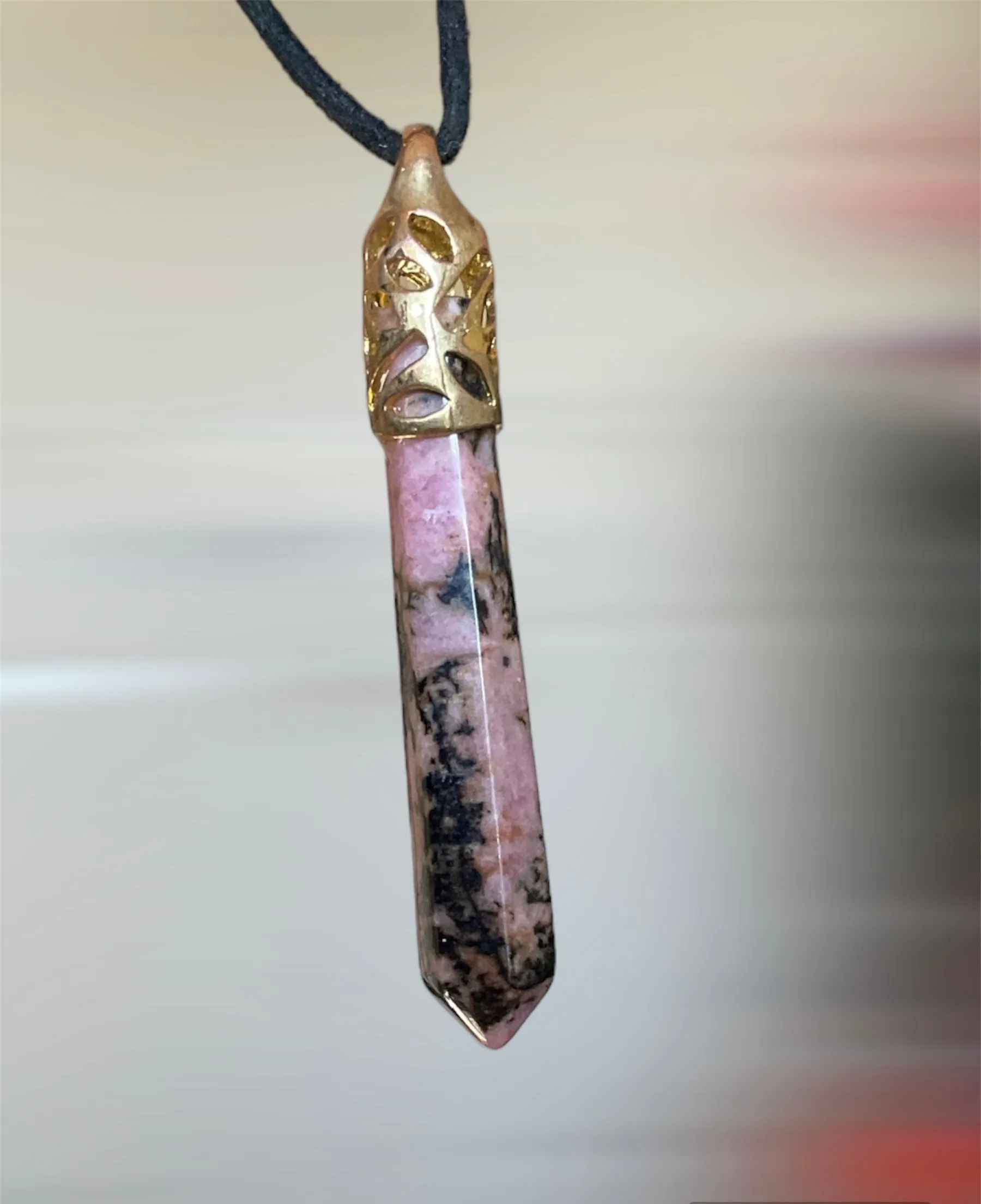 Large Rhodonite Point