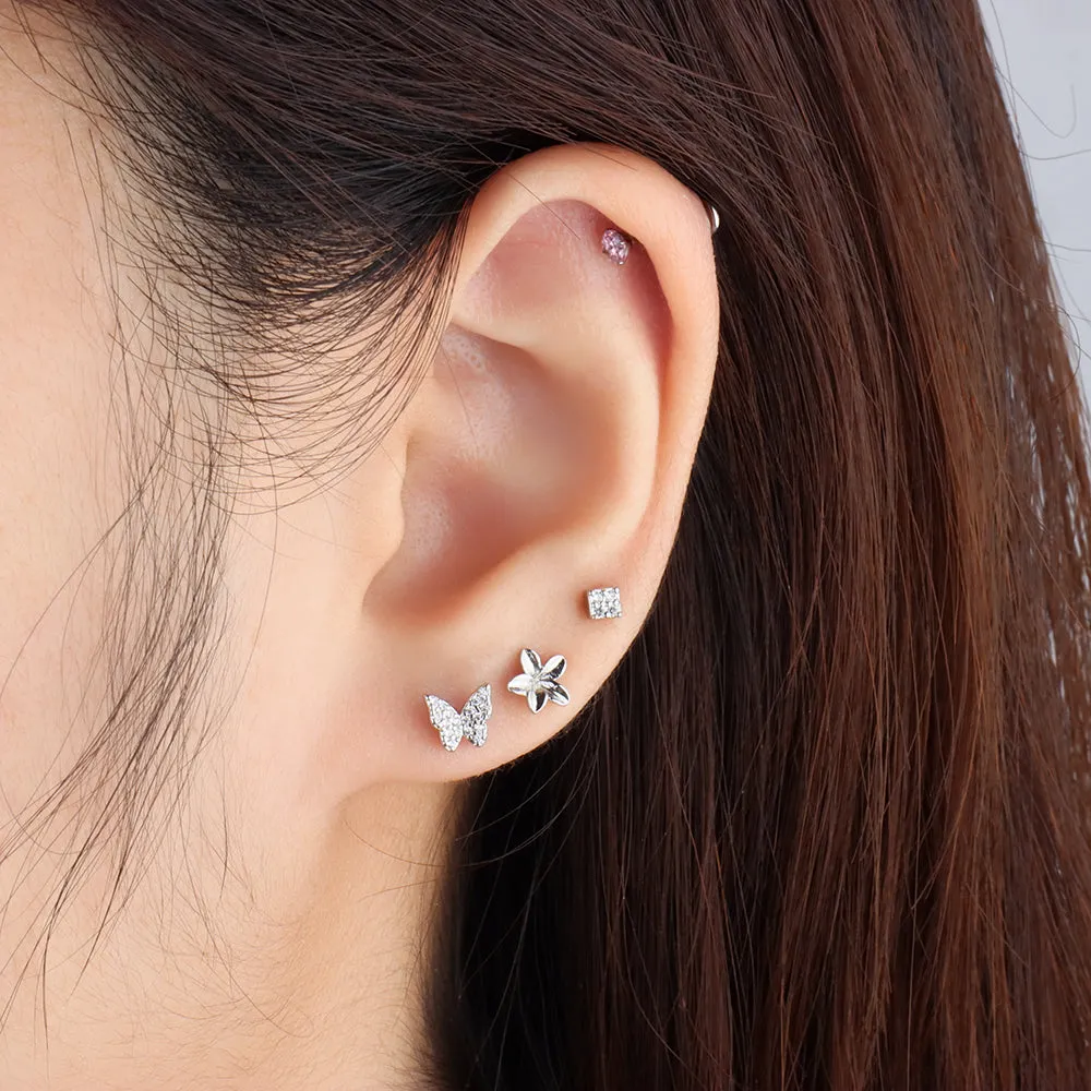 Lily Flower Stud