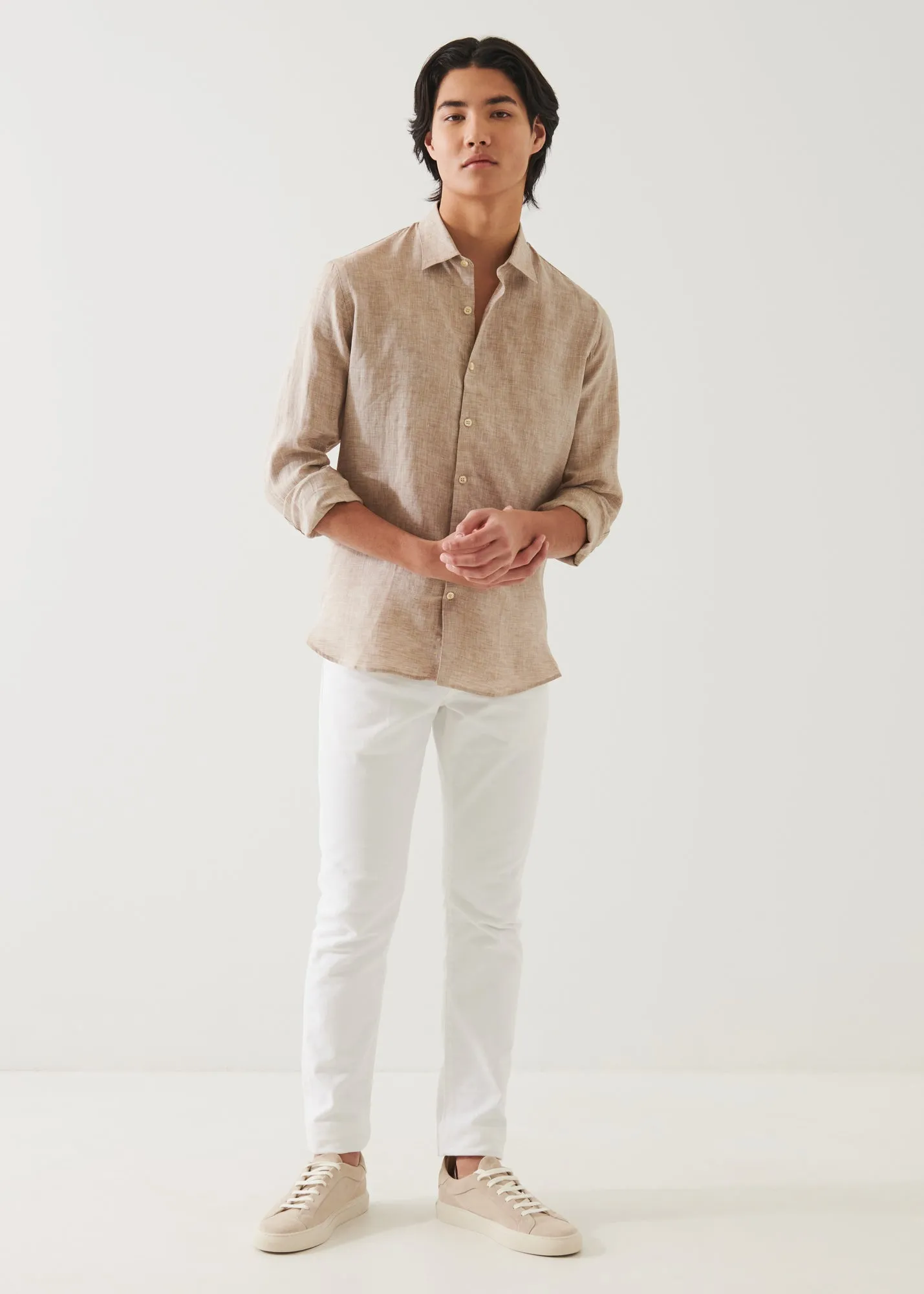 LINEN CHAMBRAY SHIRT