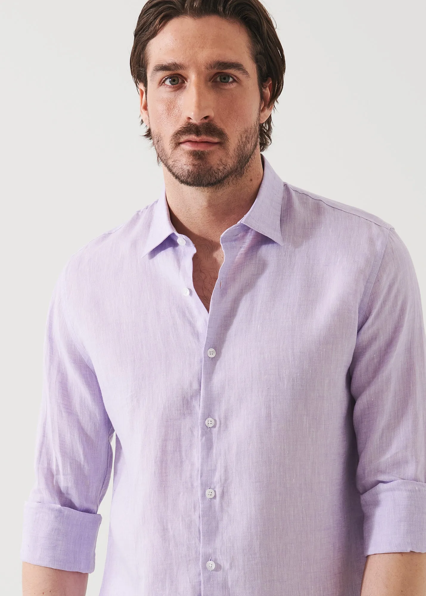 LINEN CHAMBRAY SHIRT