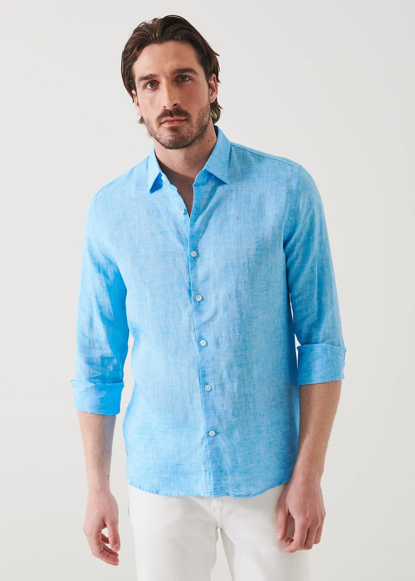 LINEN CHAMBRAY SHIRT