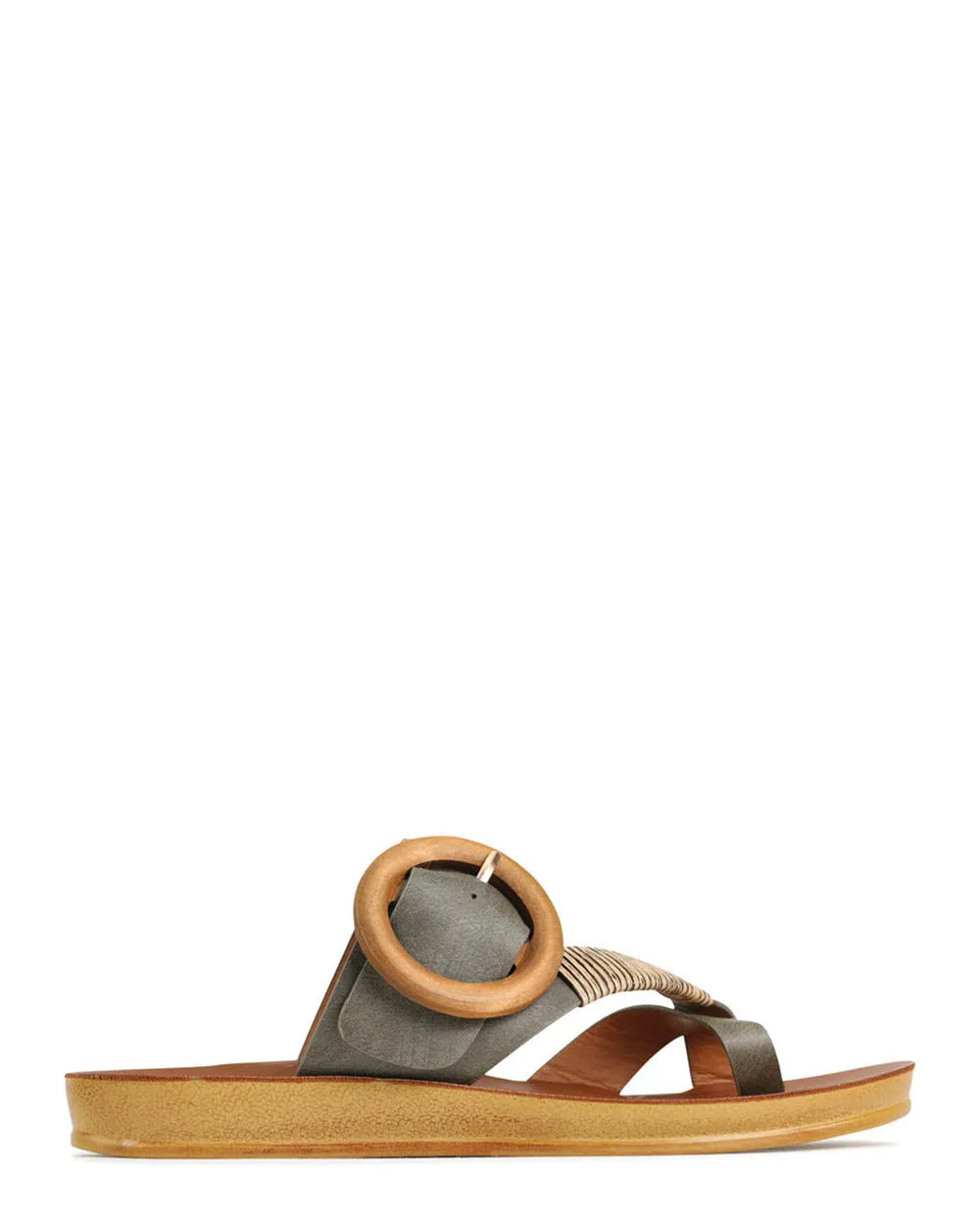 Los Cabos Dama Khaki Slide