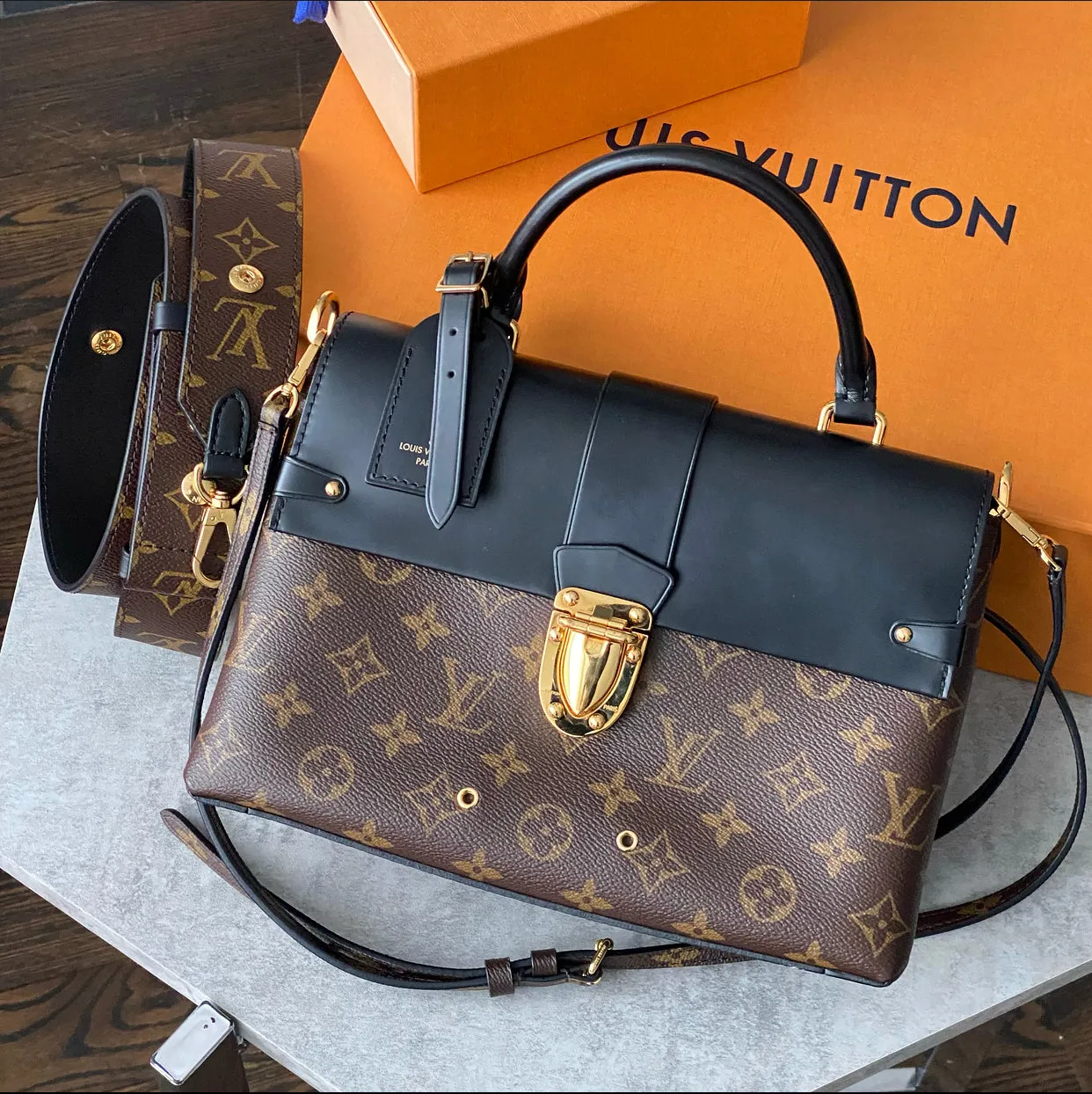 Louis Vuitton Monogram One Handle MM Two-Way Bag