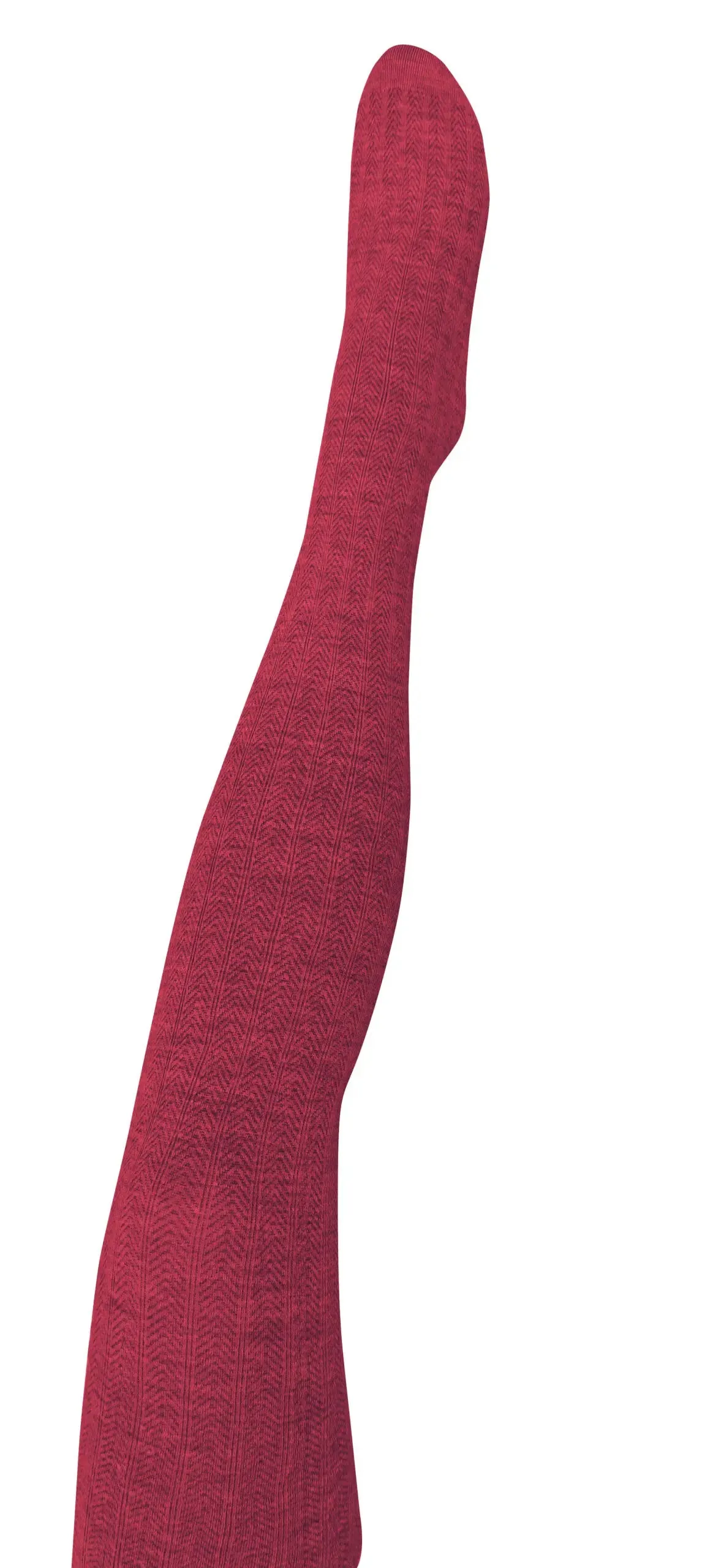 Martini Crimson Wool Tights