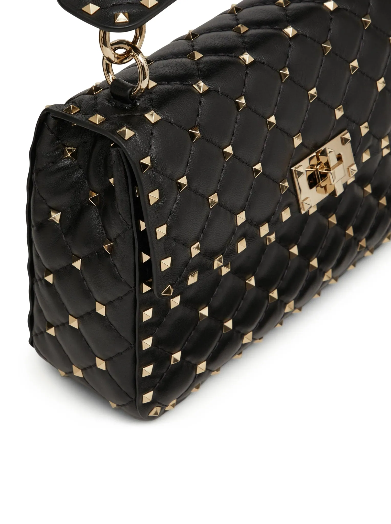 MEDIUM ROCKSTUD SPIKE BAG IN NAPPA