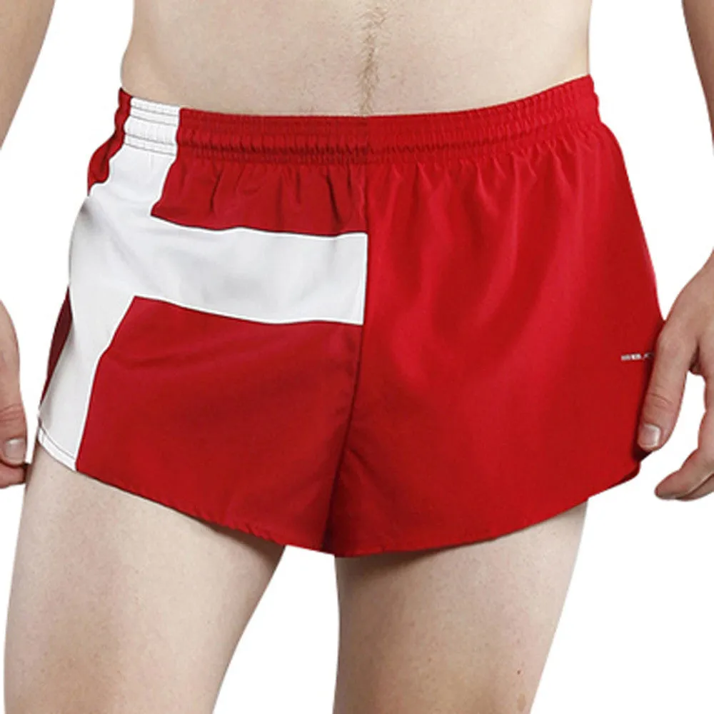 Men's 1" Elite Split Shorts- Denmark