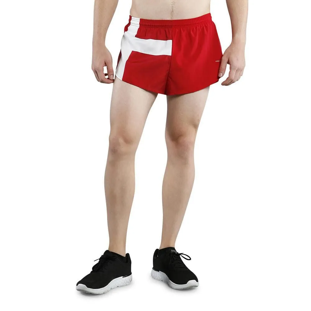 Men's 1" Elite Split Shorts- Denmark